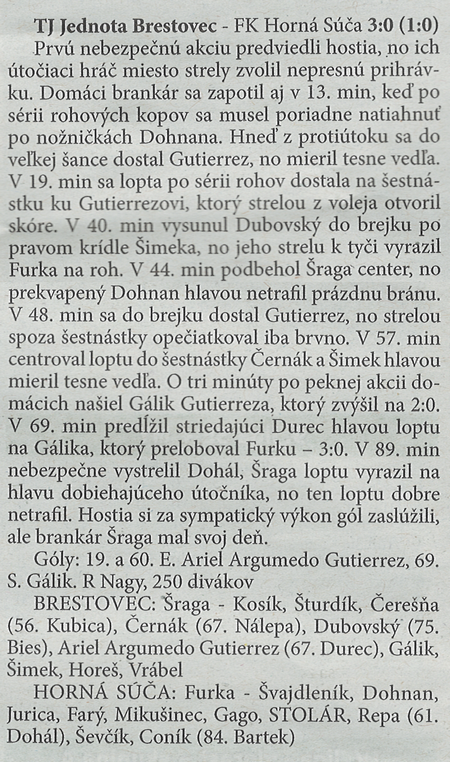 článok z novín