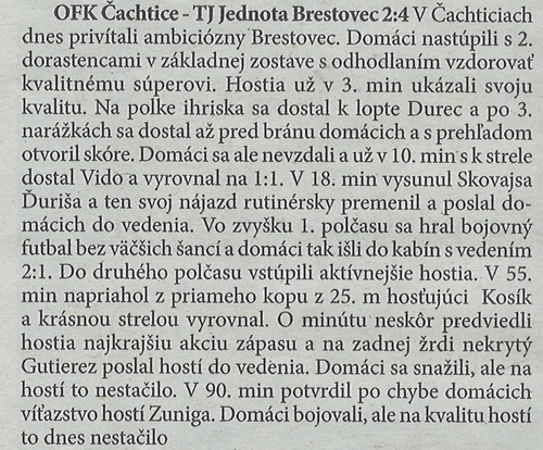 článok z novín