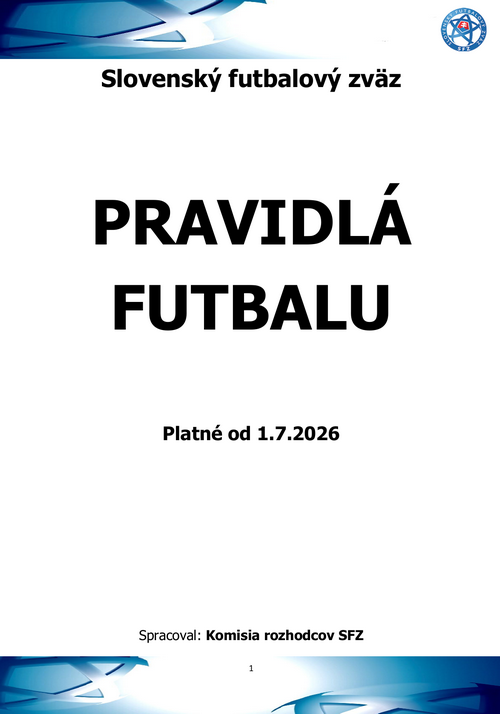 Pravidlá futbalu