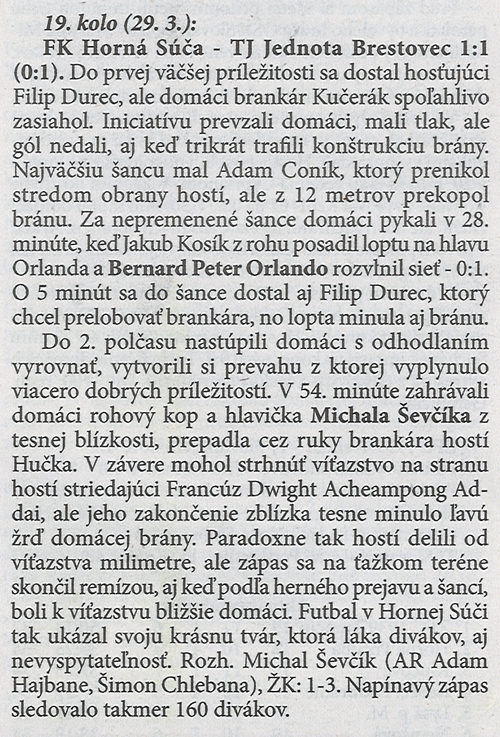 článok z novín