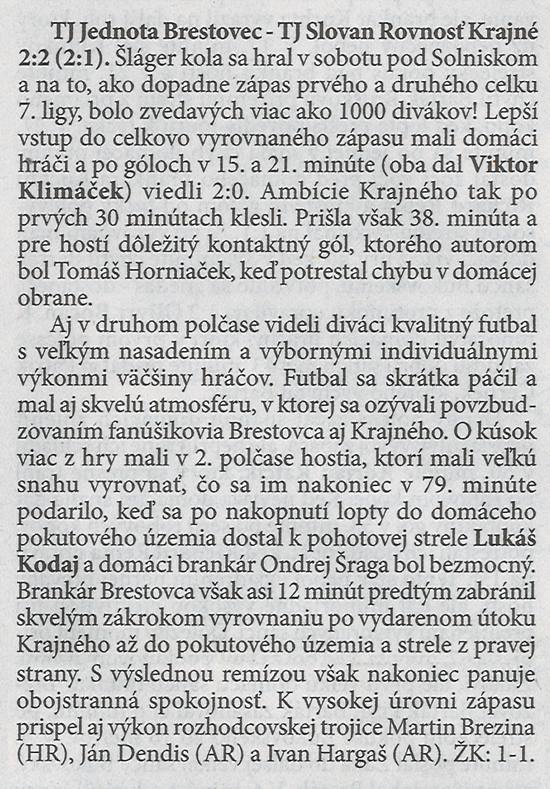 článok z novín
